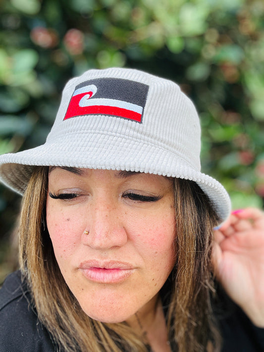 PRE-ORDER TINO RANGATIRATANGA EMBROIDERY CORD BUCKET HAT